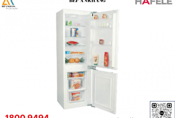 Tủ Lạnh Âm Tủ Có Đáng Mua? Khám Phá Hafele HF-BI60B Cho Không Gian Bếp Hiện Đại